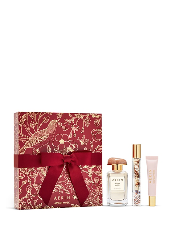 Σετ δώρου για τις γιορτές με άρωμα aerin amber musk