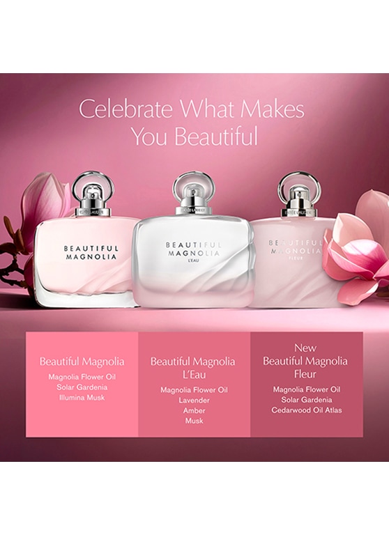beautiful magnolia flower eau de parfum