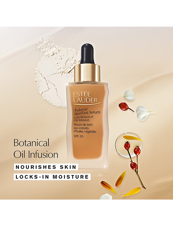 futurist skintint serum με έγχυση βοτανικού ελαίου spf 20