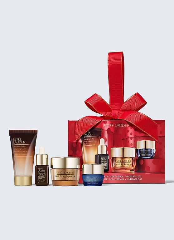Ξετυλίξτε το σετ glow revitilazing supreme skincare starter